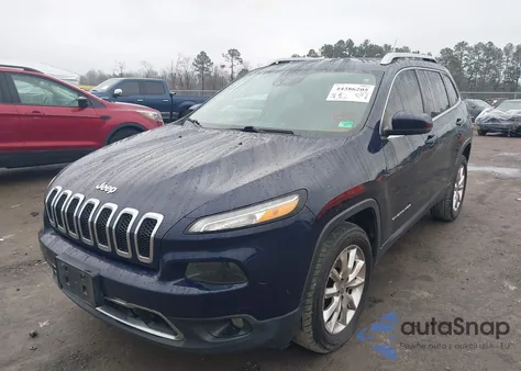 2015 Jeep Cherokee Limited z USA, uszkodzony, nr VIN 1C4PJMDB7FW666065